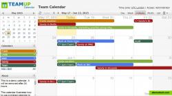 Team calendar