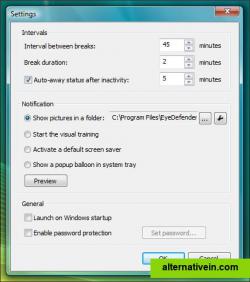 Settings Dialog