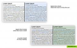 Set specific shade color according the ambient light.