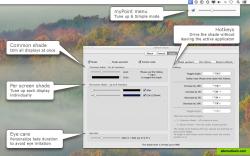 Tune up the shade from myPoint menu and the Shade center or via hotkeys.