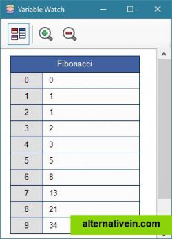 Variable Watch Window