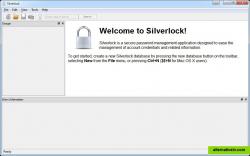 Silverlock main window on Windows 7