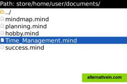 Open a mindmap