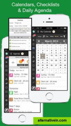 Calendars, Checklist, and Daily Agenda