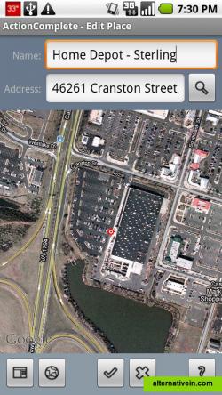 AC for Android: Edit Place