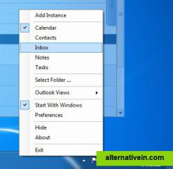 Tray Icon Menu