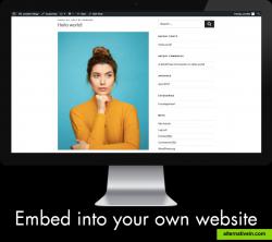 You can embed the Prodibi image viewer to your website.