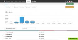 Timesheet - there are 4 views of worked time > summary, detailed, weekly and live. All data can be exported to Excel. 