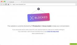 Y-Productive has built-in  website blocker. You can optionally block distractional websites to focus on work.