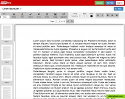 Online PDF editor