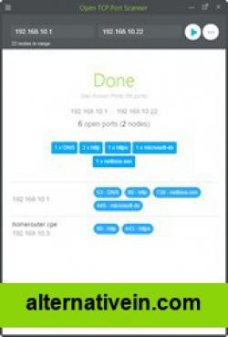 Open TCP Port Scanner