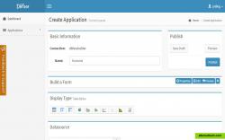 Simple application builder interface. CRUD no boring.