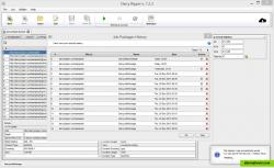 Darcy Ripper makes it possible to visualize all the Job Packages that have been processed, in case there are among them Job Packages that the user desires to review.
