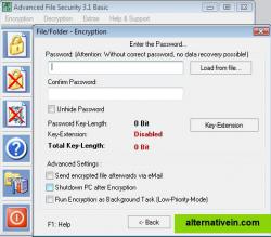 Password for Encryption