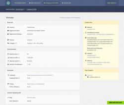 Company Profile Page