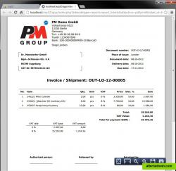 invoice pdf