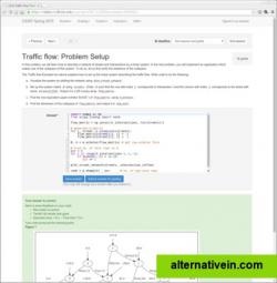 Course page