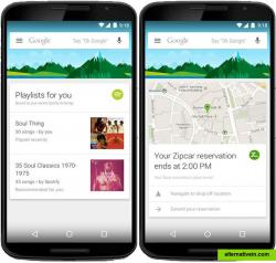 Google Now cards