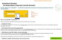 FREE domains with extension de.tf, at.tf, co.at.tf, ch.tf, net.tf eu.tf + PathForwarding 