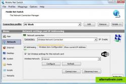 Wireless Networking support (802.11, WLan, Wi-Fi) based on Microsoft Wireless Zero Configuration ensures support for all Wireless Network adapters and security technologies as WPA, WPA+PSK, WPA2 and WEP