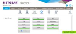 New ReadyNAS OS 6 Settings Page