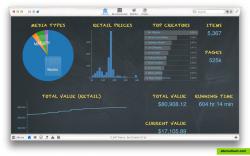 Charts.
See your collection's current value, total pages and other data. Because charts are awesome.