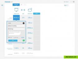 Freelance cost controlling tool. Time yourself working and determine the correct value of your efforts !