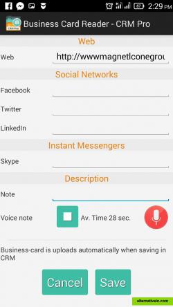 text & voice note