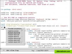 Symbol-completion in Lisp syntax mode