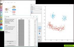 Creating the data through painting.