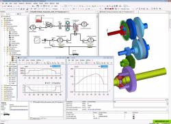 Example of gearbox modelling with CVT in SimulationX