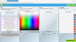 Simple color wizard. mobile and desktop friendly to assist the budding artist.