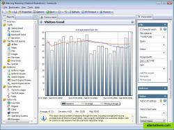 Web Log Storming main screen