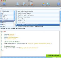 QSnipps for MacOSX
