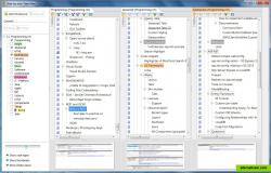 The "side by side view" tool makes it easy to move your notes between pages or even notebooks.