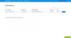 Virtual Server Control Panel