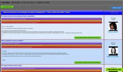 Discussion-thread's WBS-level is represented in the background-color, the mandatory given CFLX Clarity-Statements are shown above the "normal" post. A "direct-answer" can be given to the posts