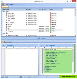 See the differences between any two schemas in a database--or in different databases. Let DB Compare do the work.