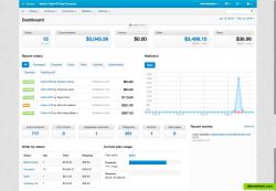 Vendor admin panel