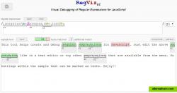 RegViz - Visual Debugging of Regular Expressions