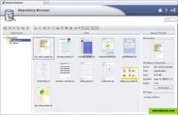 The repository report browser. A online store for reports.