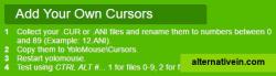 Add Your Own Cursors