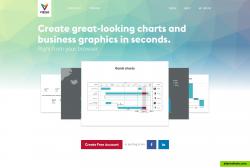 Professionally designed charts and business graphics. Browser-based tool.