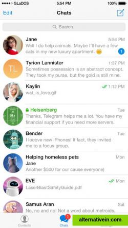 Telegram iOS #1