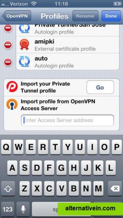 OpenVPN on Iphone(3)