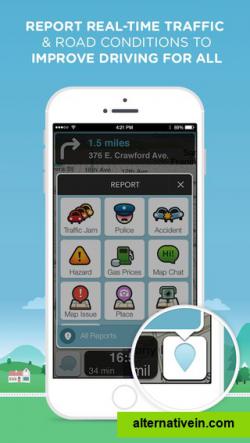 Waze on Iphone(2)