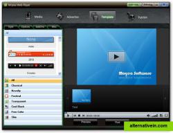 Moyea Web Player Template Interface