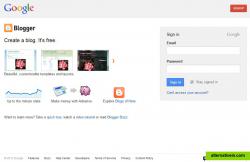 Blogger Log in with Google