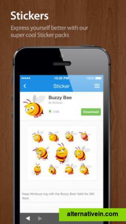 Nimbuzz on iPhone (2)