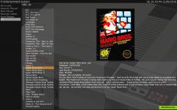 Games browser, in this instance for all NES games.